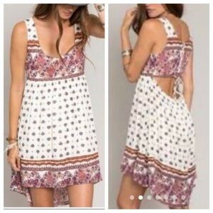 O'Neill High-Low dress laced up open back Sz: M